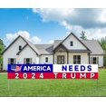 America Needs Trump 2024 For President Re Election Campaign Large