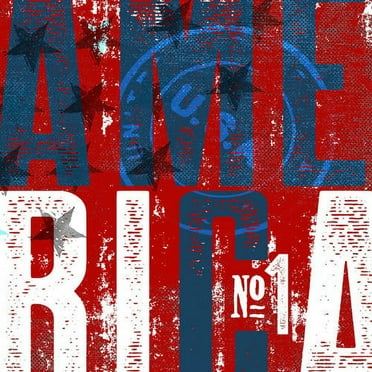 "America No.1" Painting Print on Wrapped Canvas
