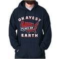 thumbnail image 1 of America Okayest Place on Earth Hoodie Sweatshirt Women Men Brisco Brands S, 1 of 6