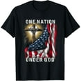 thumbnail image 1 of America One Nation Under God T-Shirt, 1 of 6