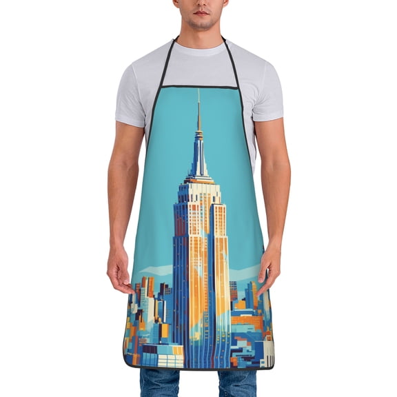 America Pride Aprons for Women Men Waterproof For Kitchen Cooking BBQ Gardening Painting Mechanic