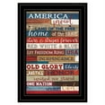 thumbnail image 1 of America Proud by Marla Rae Framed Print Wall Art Wood Multi-Color, 1 of 4