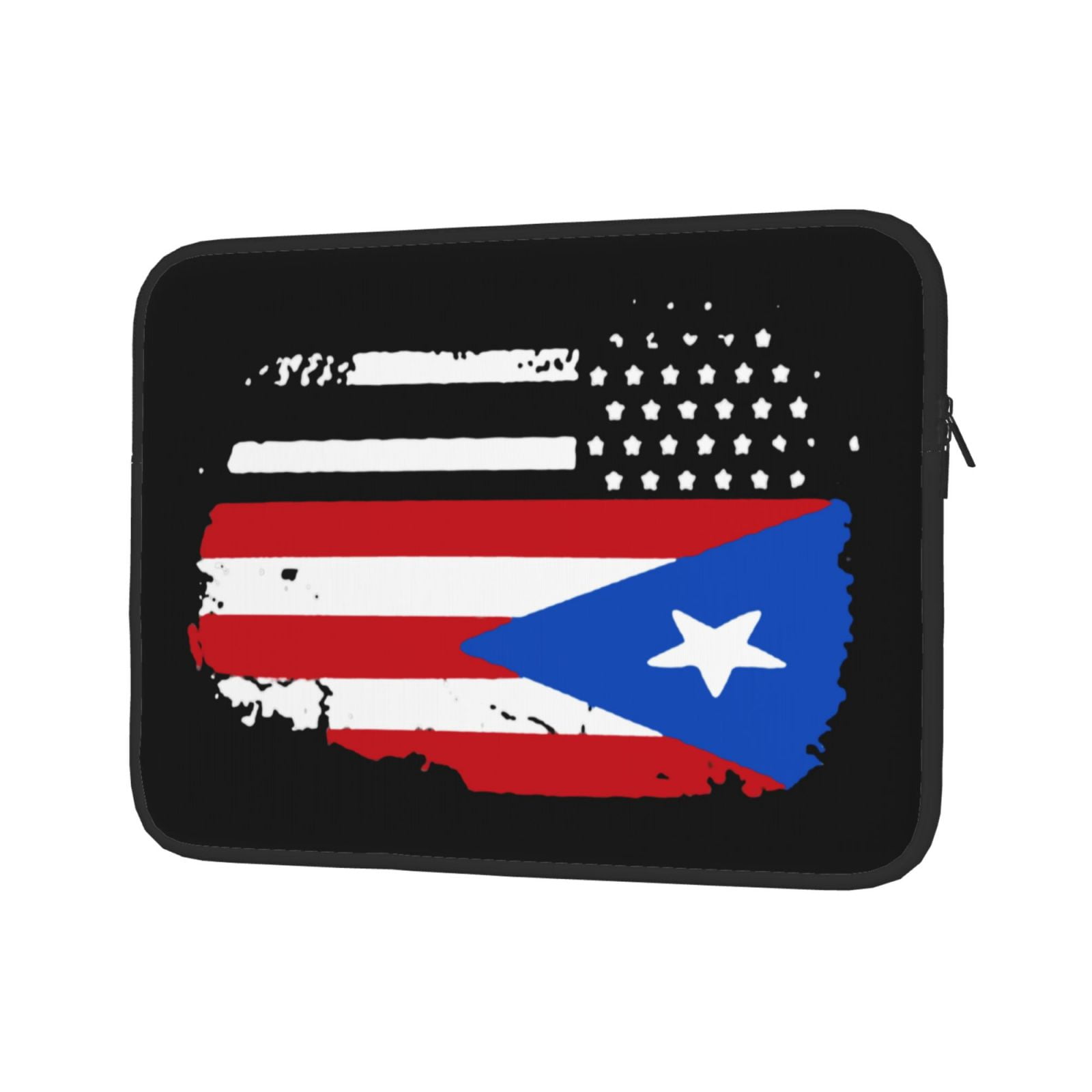America Puerto-Rico Flag Laptop Sleeve Case Neoprene Carrying Bag ...
