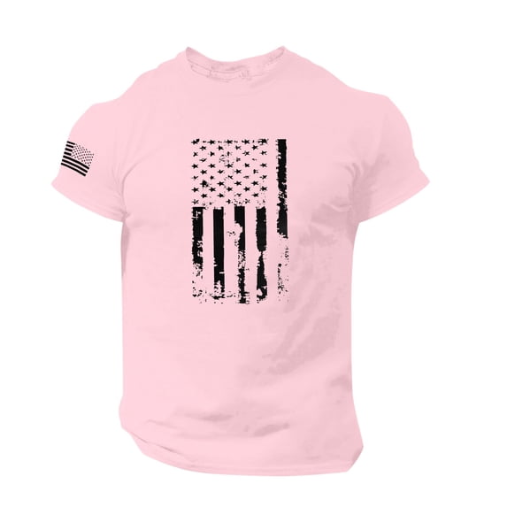 America'S 250th Anniversary Tshirt 250 Years American Flag Anniversary USA 250th Birthday Mens T-Shirt Pink,M