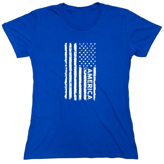 America Sarcastic Humor Novelty Funny Women's Casual Tees