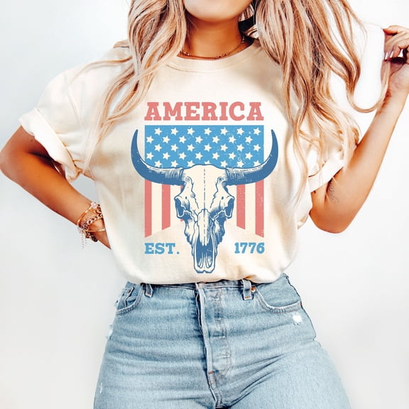 America Shirt, Usa Shirt, Fourth Of July Shirt, 4Th Of July, Patriotic Shirt, America Est Shirt, Red White And Blue, 1776 Tee