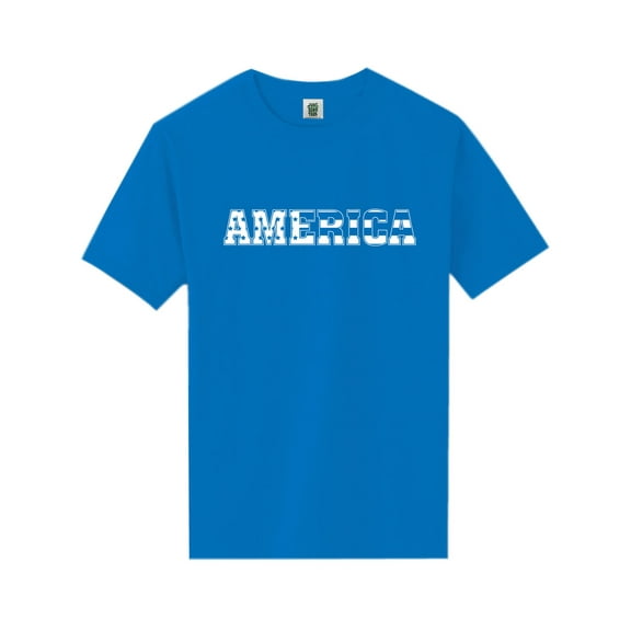 America Short Sleeve Neon T-Shirt