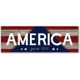 thumbnail image 1 of America Since 1776 Rustic Wood Wall Sign 6x18, 1 of 1