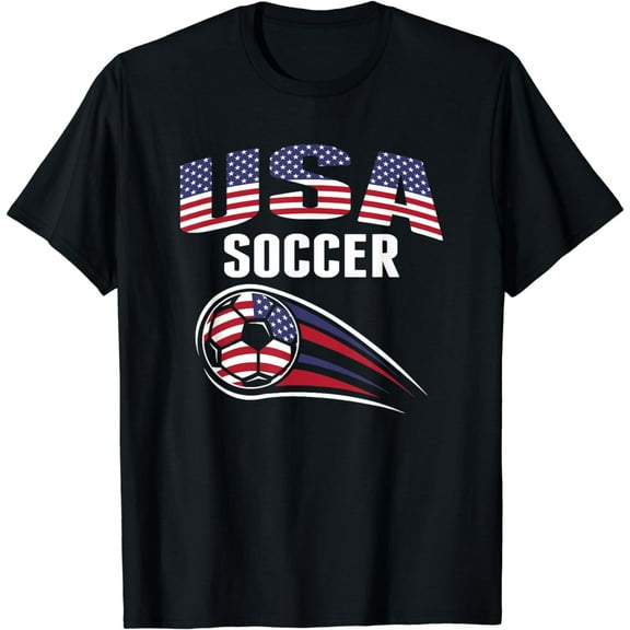 America Soccer Fans Jersey - United States Football Lovers T-Shirt