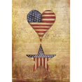 thumbnail image 1 of America Stars Flag Poster Print by Elizabeth Medley, 1 of 1