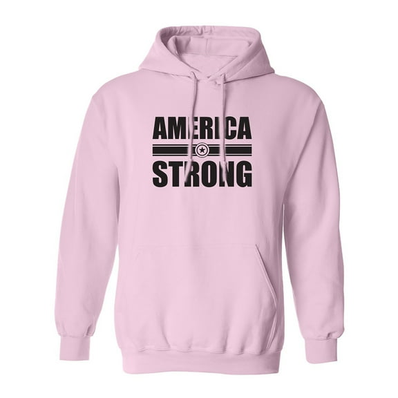 America Strong Adult Hooded Sweatshirt