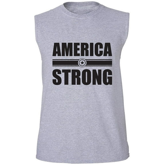 America Strong Adult Sleeveless Tee