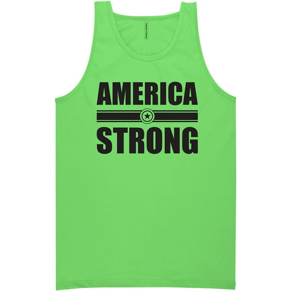 America Strong Neon Tank Top