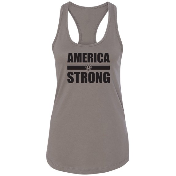 America Strong Racerback Tank