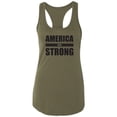 thumbnail image 1 of America Strong Racerback Tank, 1 of 3