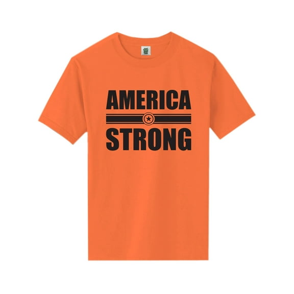 America Strong Short Sleeve Neon T-Shirt