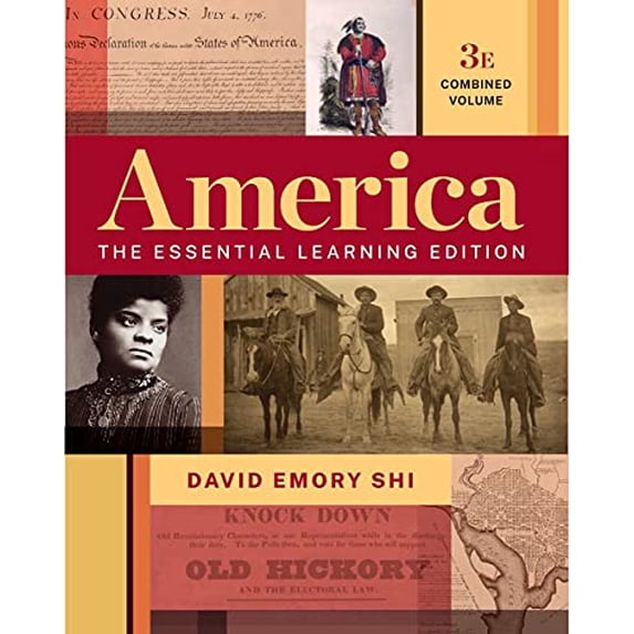 Pre-Owned America : The Essential Learning Edition (Combined Volume) (Paperback) 9780393542677
