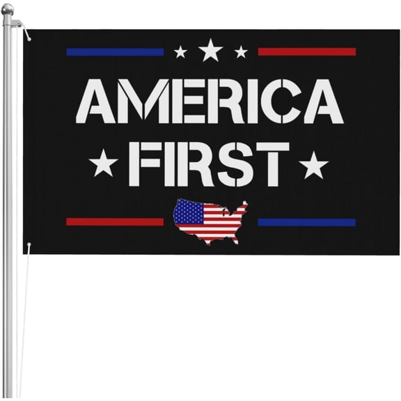 America The First 3x5 Ft Flags Double-Sided Flags High Definition Printing Weather Resistant Sports Festivals