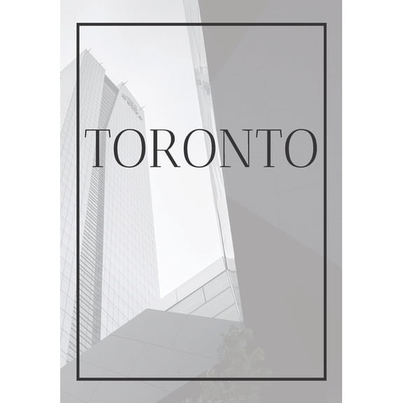 America: Toronto: A decorative book for coffee tables, end tables, bookshelves and interior design styling: Stack America city books to add decor to any room. Faded skyline effect cover: Ideal for you