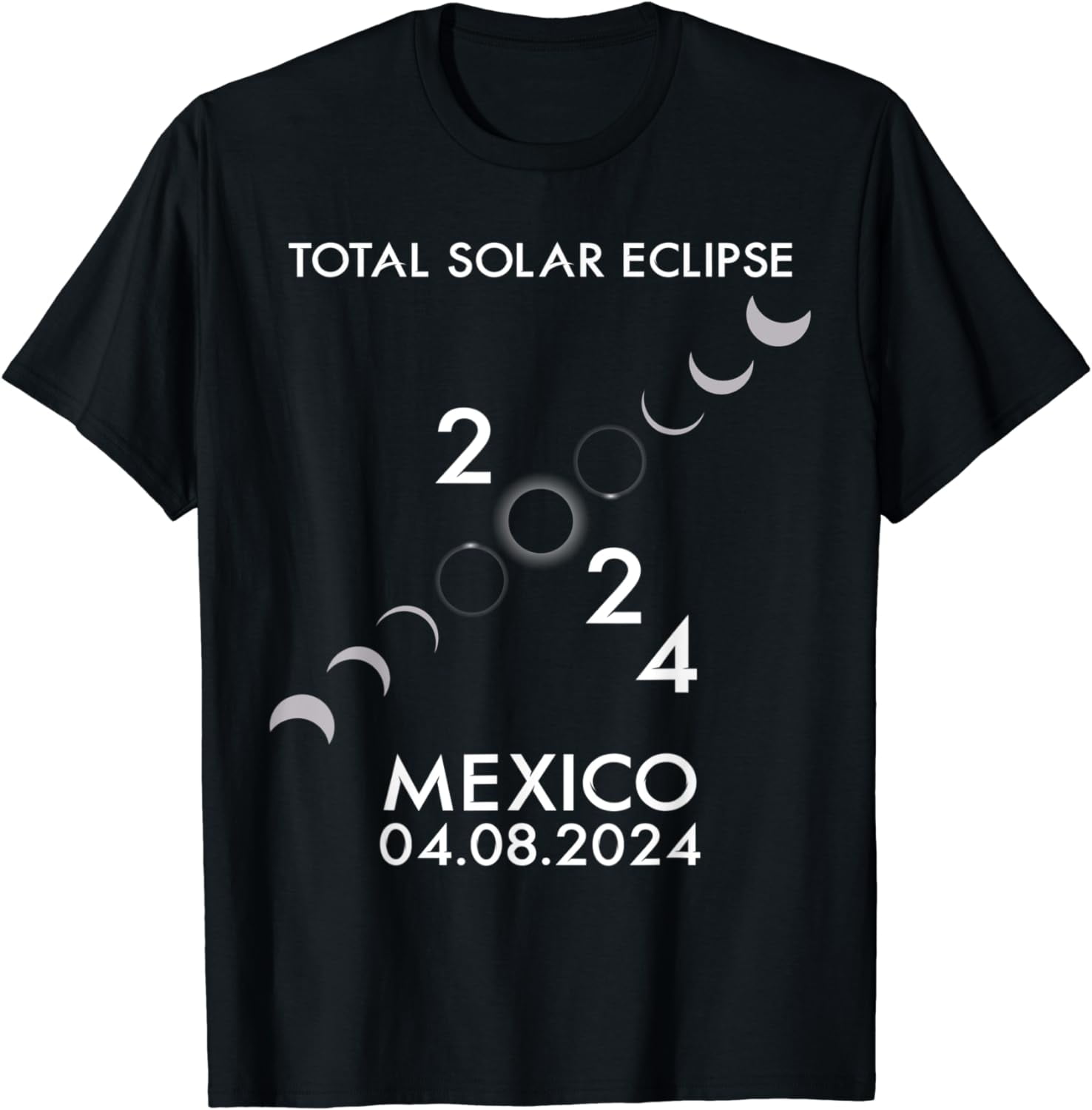 America Totality 04.08.24 Total Solar Eclipse 2024 Mexico TShirt