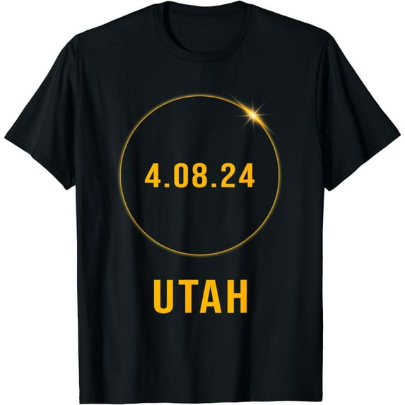America Totality 04 08 24 Total Solar Eclipse 2024 Utah T-Shirt