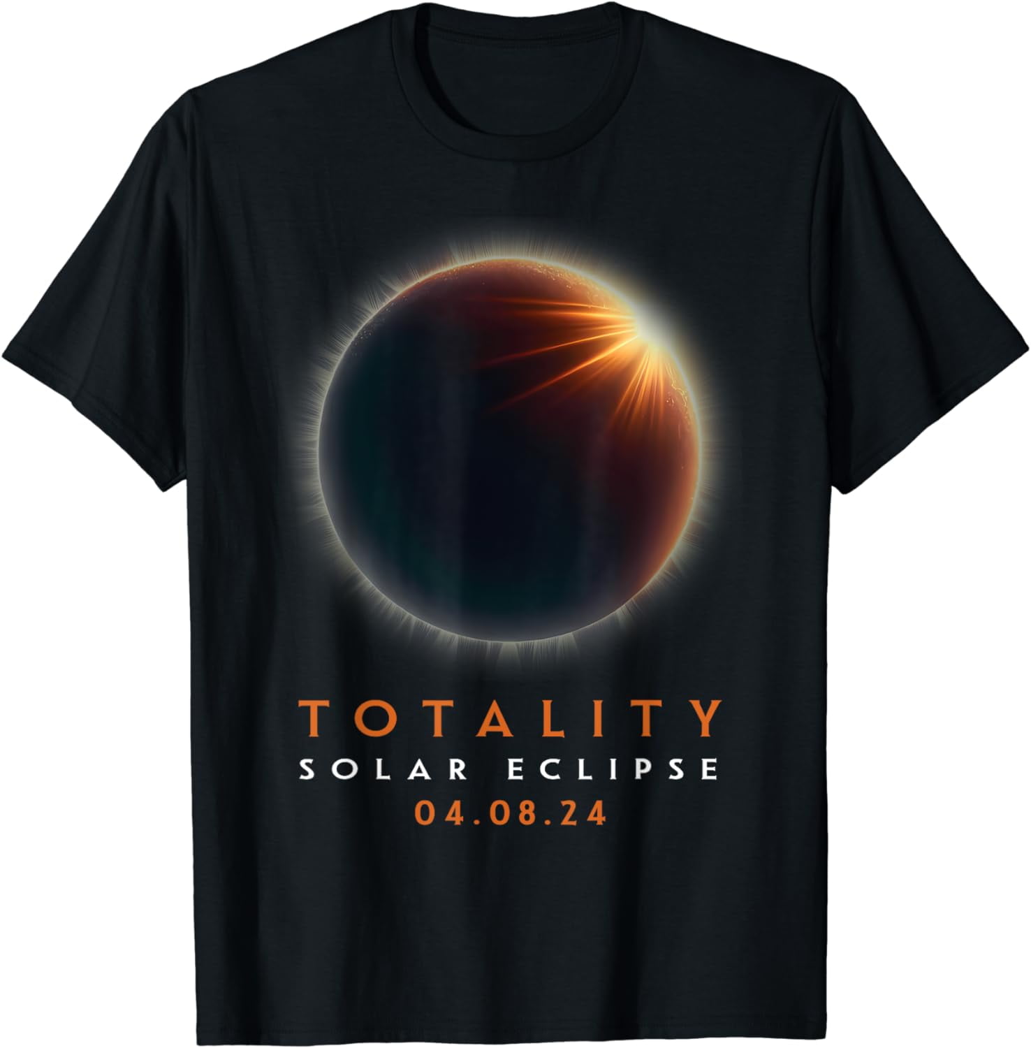 America Totality 04 08 24 Total Solar Eclipse Fashion 2024 TShirt