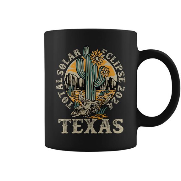 America Totality 40824 Total Solar Eclipse 2024 Texas Usa Coffee Mugs