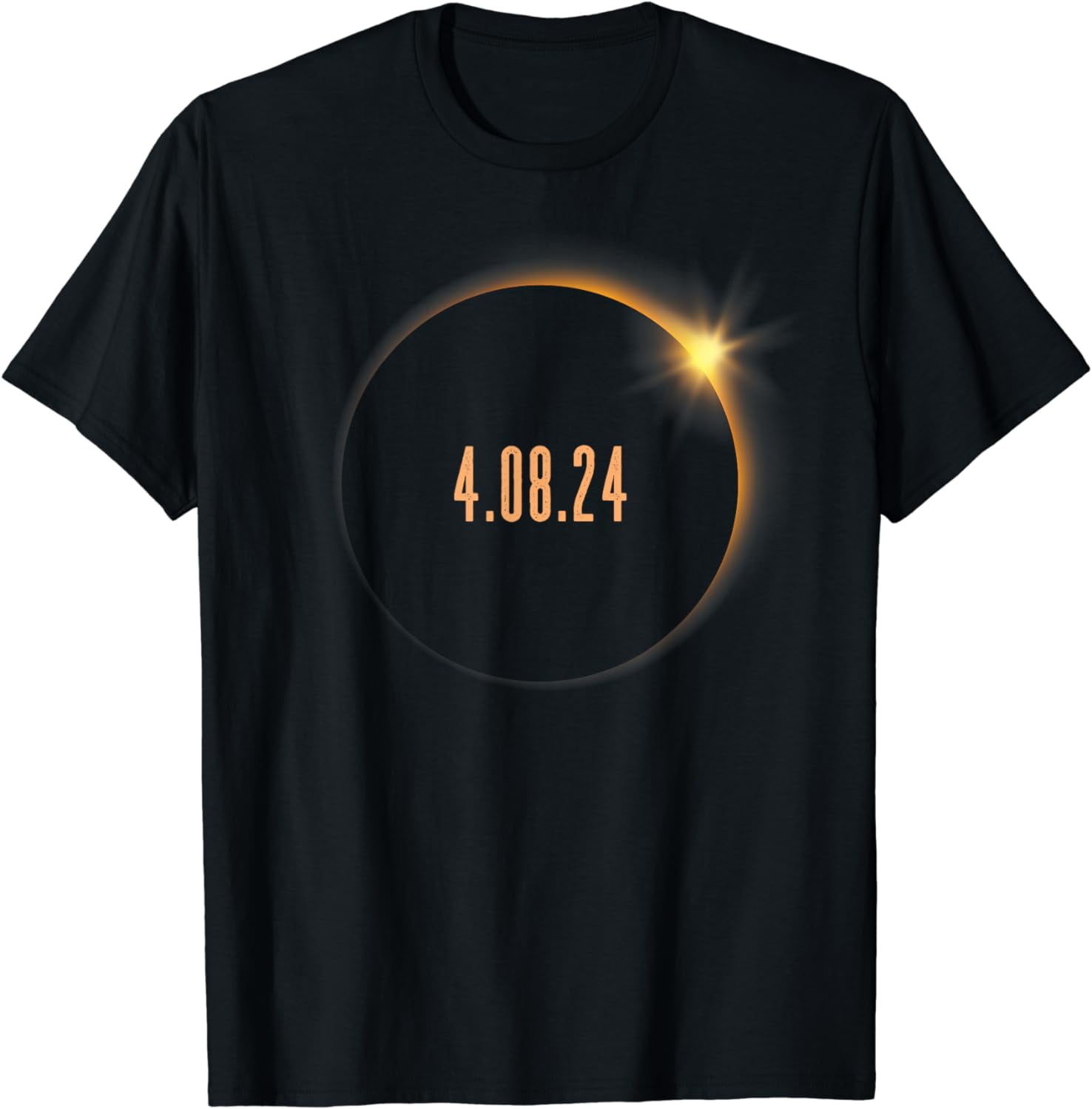 America Totality Spring 4.08.24 Total Solar Eclipse 2024 Cotton TShirt