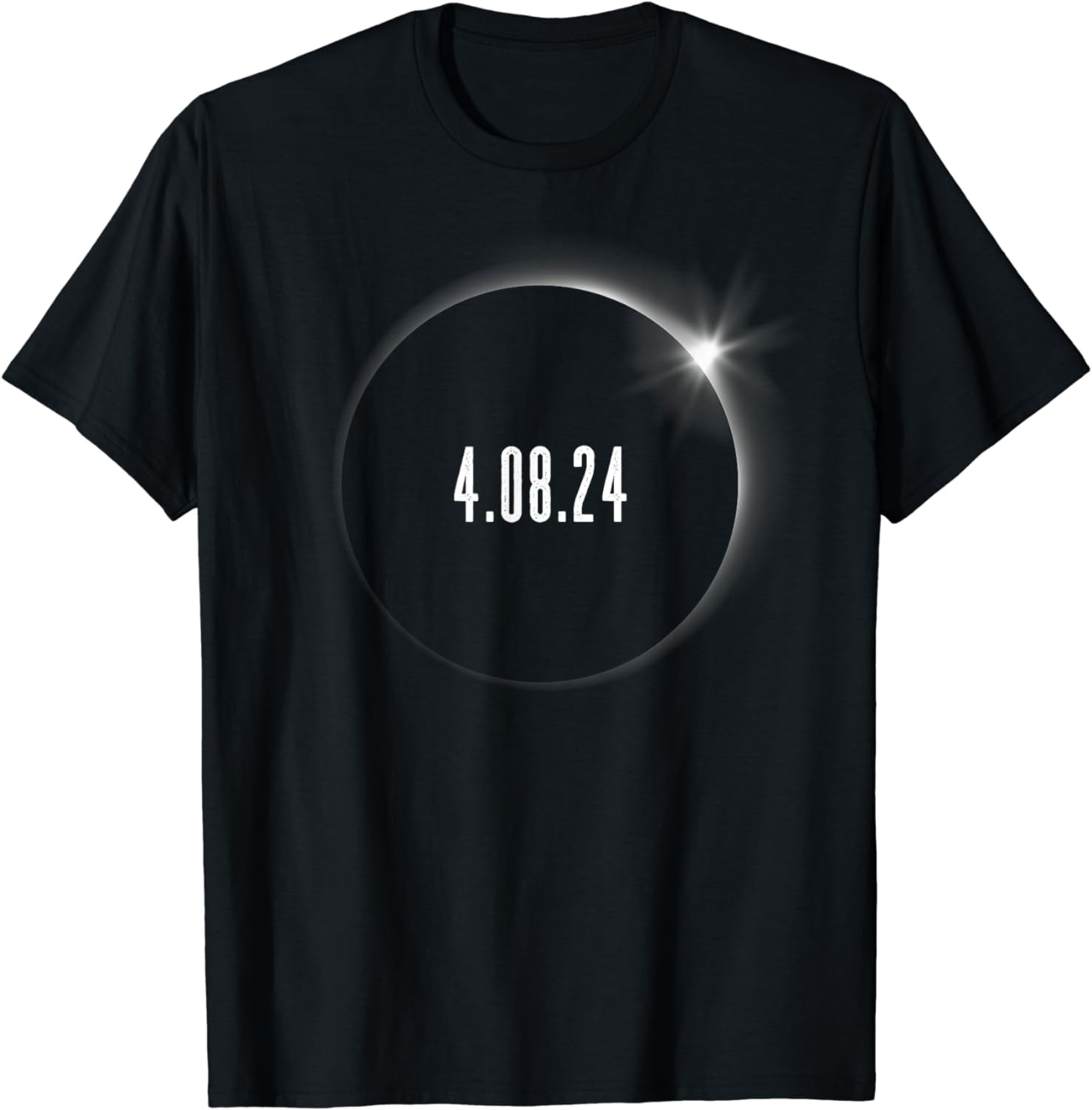 America Totality Spring 4.08.24 Total Solar Eclipse 2024 Cotton TShirt