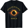 thumbnail image 1 of America Totality Spring 4.08.24 Total Solar Eclipse 2024 T-Shirt, 1 of 3