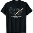 thumbnail image 1 of America Totality Total Solar Eclipse April 8 2024 T-Shirt, 1 of 4