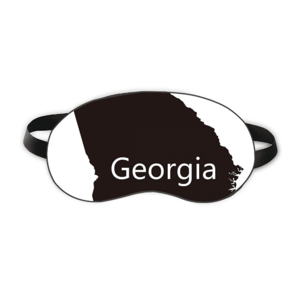 America USA Map Outline Sleep Eye Shield Soft Night Blindfold Shade Cover
