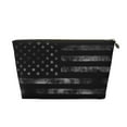thumbnail image 1 of America Us Flag Retro Small Purse Organizer Zipper Cosmetic Handbag Tote Pouch For Women, 1 of 7