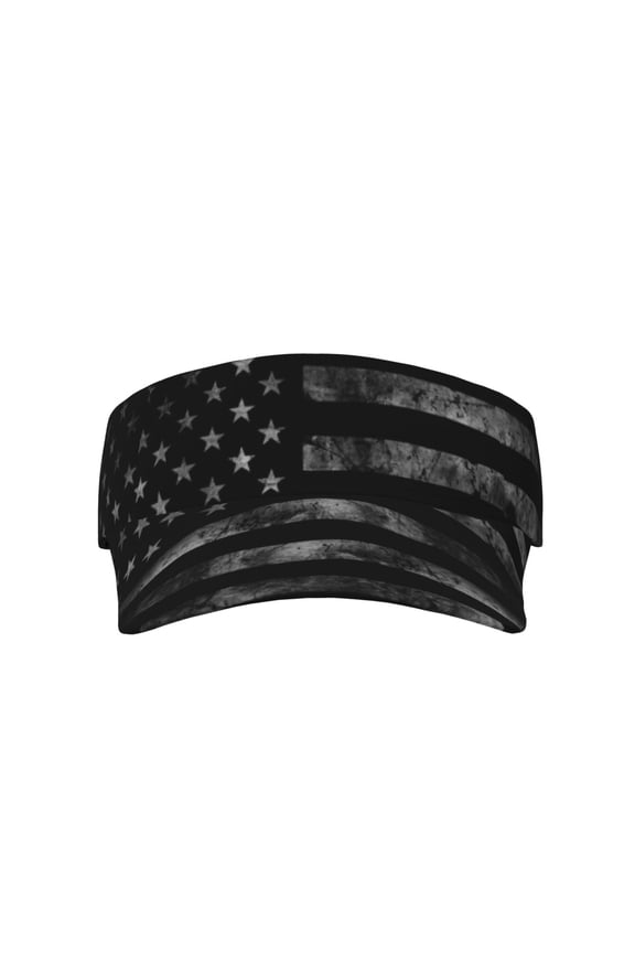 America Us Flag Retro Sports Sun Visor Hats Adjustable Sun Visor Caps For Women And Men
