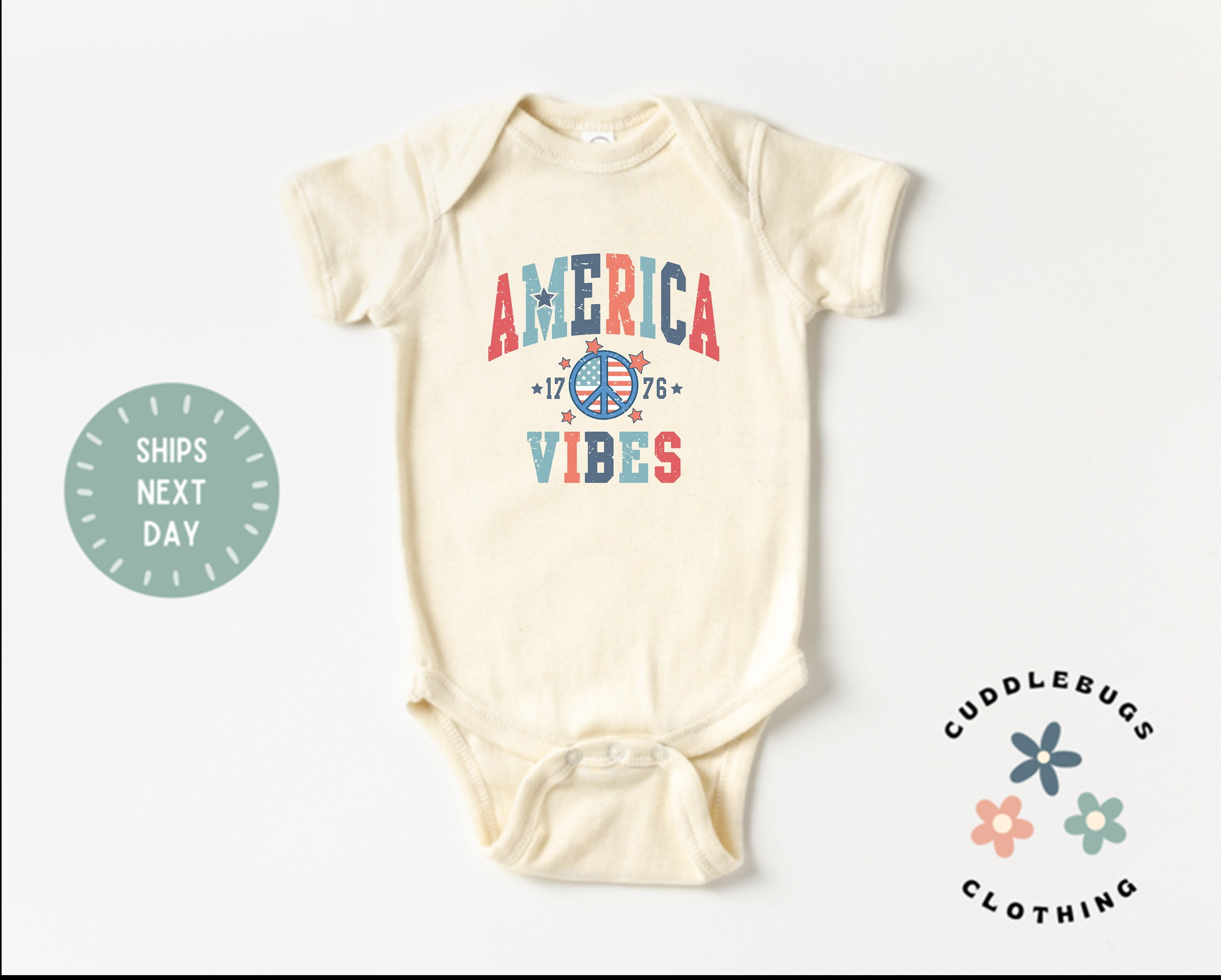 born on the 4th of july baby clothes