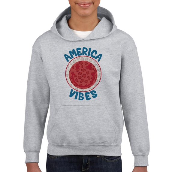 America Vibes Hoodie Juniors -Image by Shutterstock, x-Large