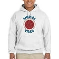 thumbnail image 1 of America Vibes Hoodie Men -Image by Shutterstock, Male x-Large, 1 of 4