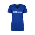 thumbnail image 1 of America Womens V-Neck T-Shirt, 1 of 2