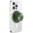 thumbnail image 1 of PopSockets Phone Grip for MagSafe, Magnetic Holder, Phone Stand, Green - Alum Radial Olive, 1 of 3