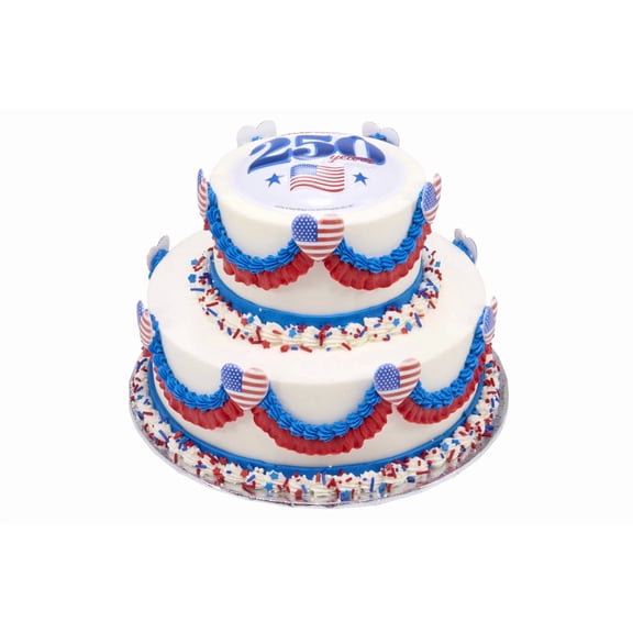 America's 250th 2 Tier Cake