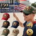 thumbnail image 1 of America’s 250th Anniversary Commemorative Cap, Vintage Retro Patriotic Baseball Hat, Adjustable Tribute Style, Collector’s Keepsake for 1776–2026 Independence, 1 of 10