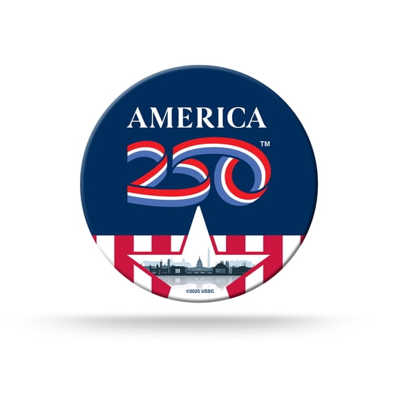 America's 250th Birthday Crystal View Magnet
