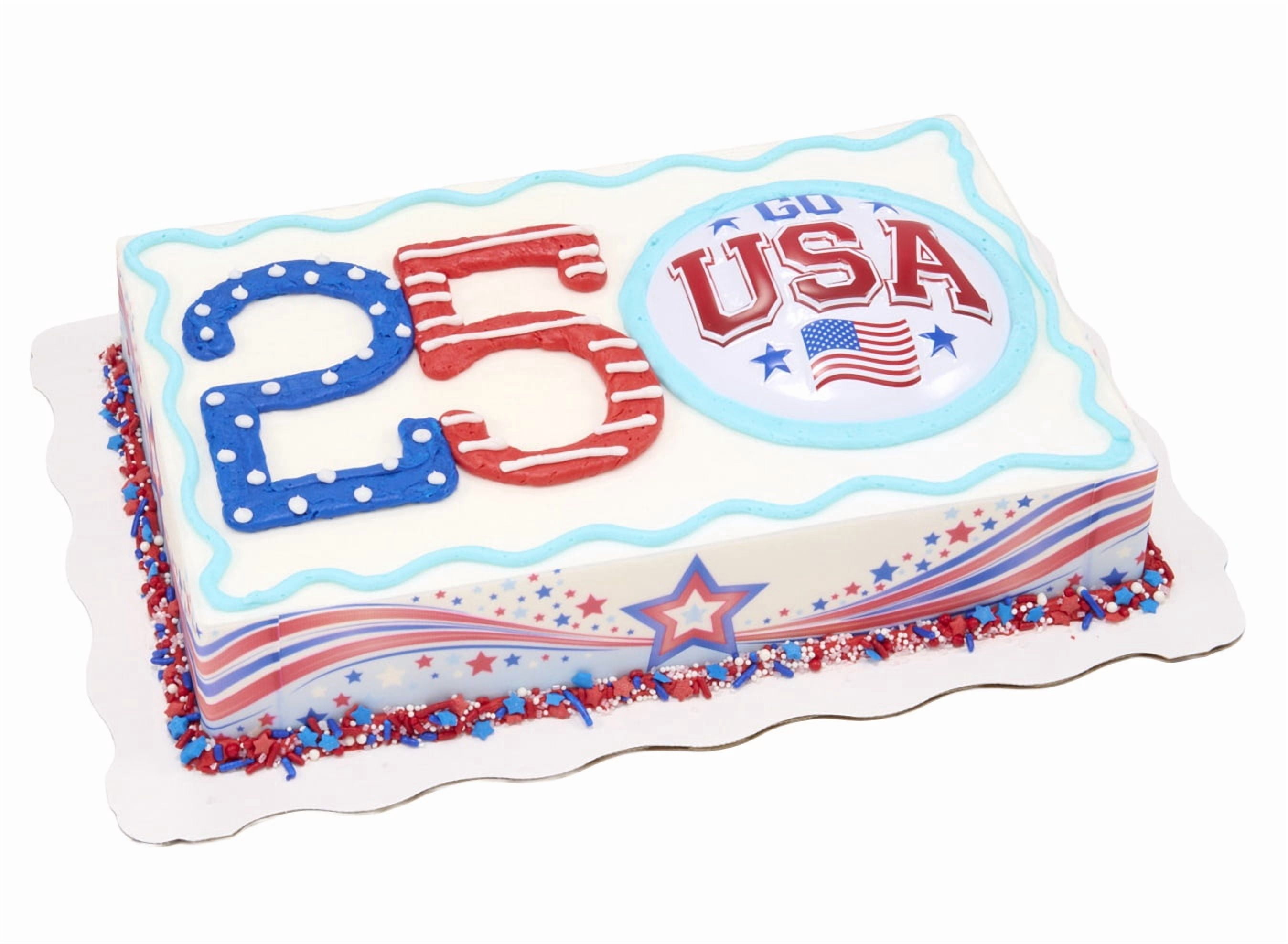 America's 250th Sheet Cake