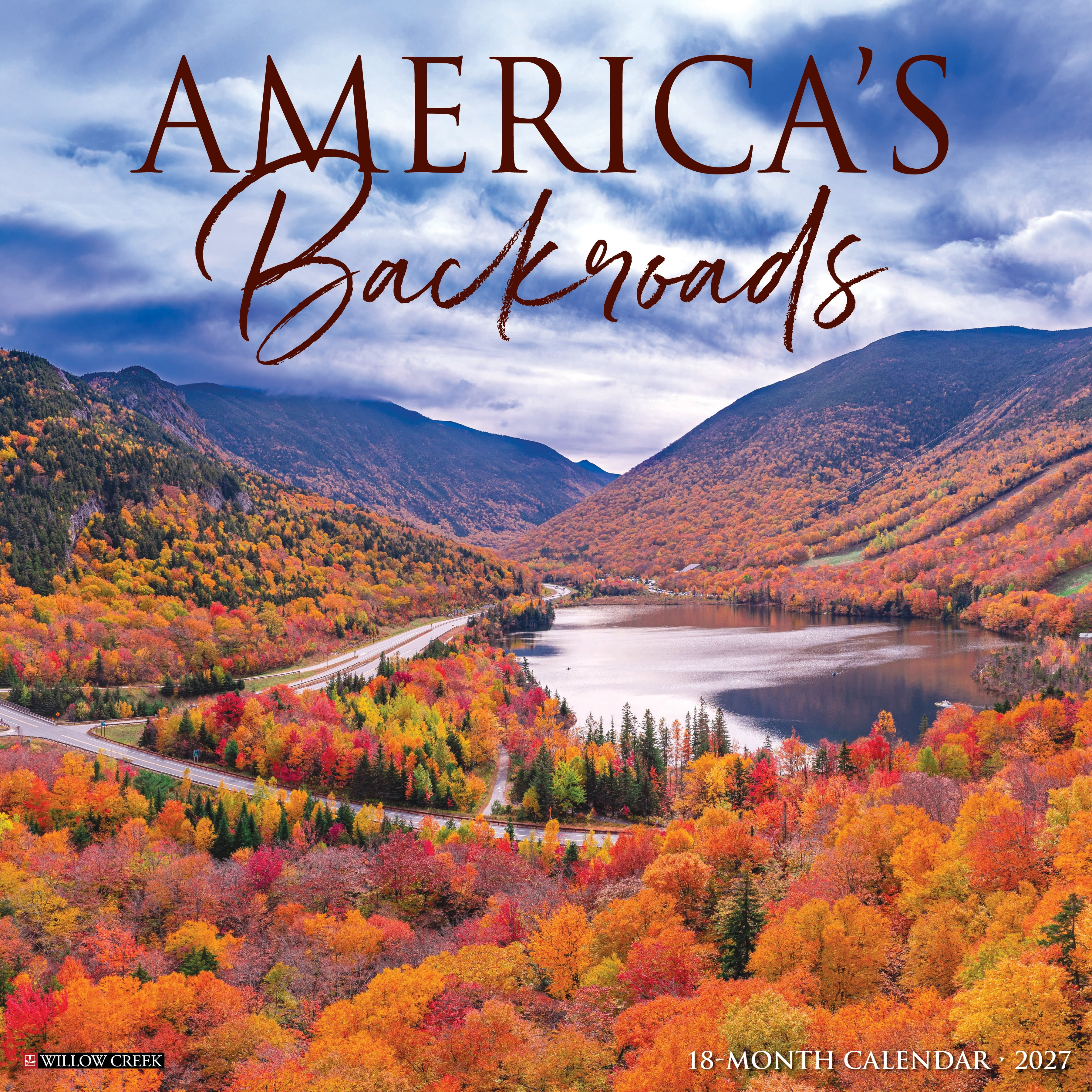 Willow Creek Press, America's Backroads 2027 Wall Calendar