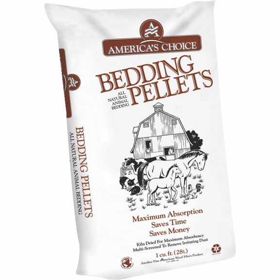 America's Choice Animal Bedding Pine Pellets, 40 lb Bag