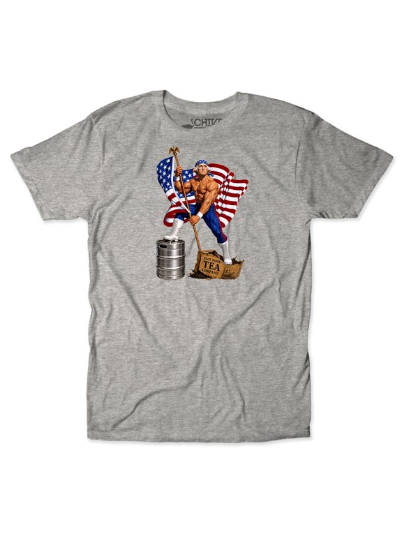 America's Forearms of Freedom George Washington Independence Day 4th of July Funny T-Shirt