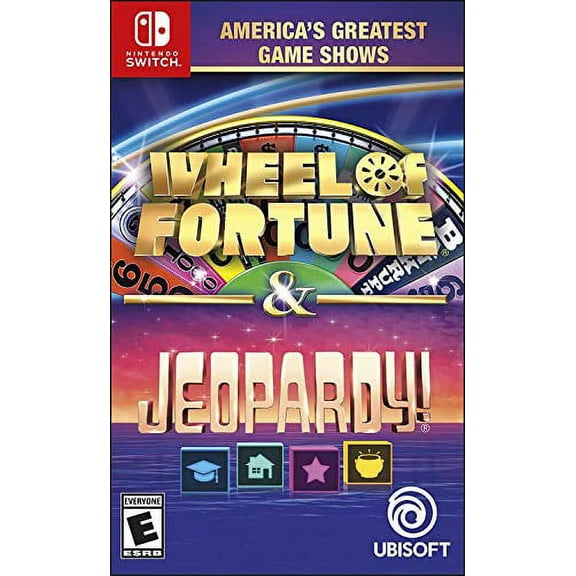 America's Greatest Game Shows: Wheel of Fortune & Jeopardy - Nintendo Switch Standard Edition