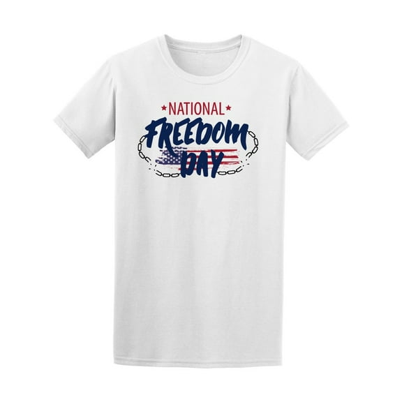 America's National Freedom Day T-Shirt Men -Image by Shutterstock, Male XX-Large