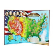 Americas Natural Wonders National Parks Quarters Collection Map
