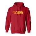 thumbnail image 1 of America's Navy Adult Hooded Sweatshirt, 1 of 3